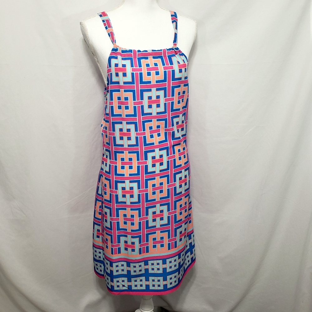 Crown & Ivy Geometric Design Dress Sz XS EUC - Picture 4 of 8